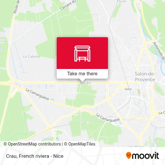 Crau map