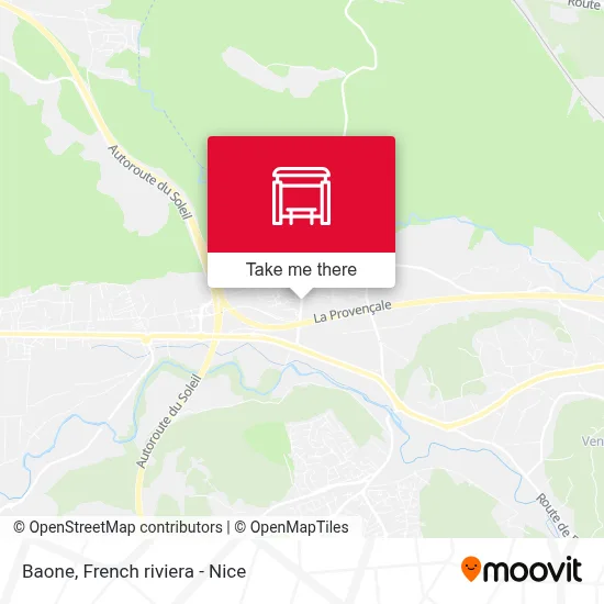 Baone map