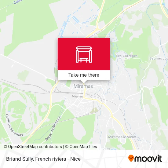 Briand Sully map