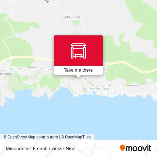 Micocoulier map