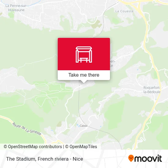 Le Stade map
