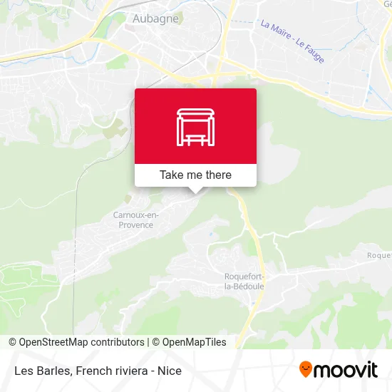 Les Barles map