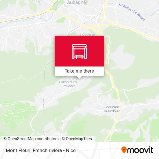 Mont Fleuri map