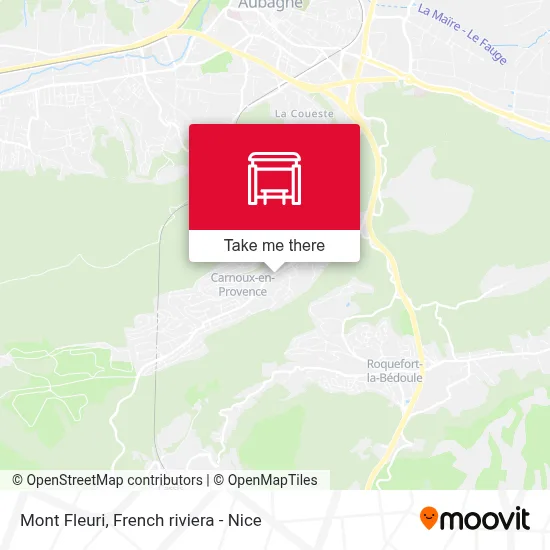 Mont Fleuri map