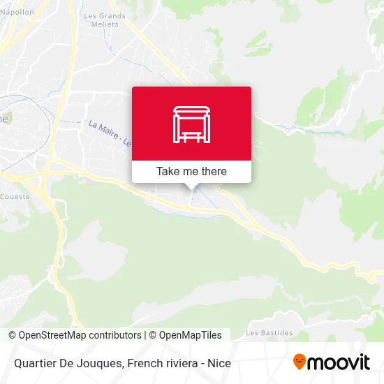 Quartier De Jouques map
