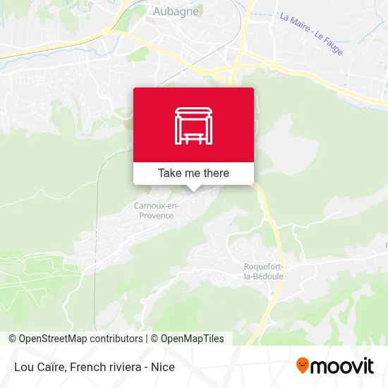 Lou Caïre map