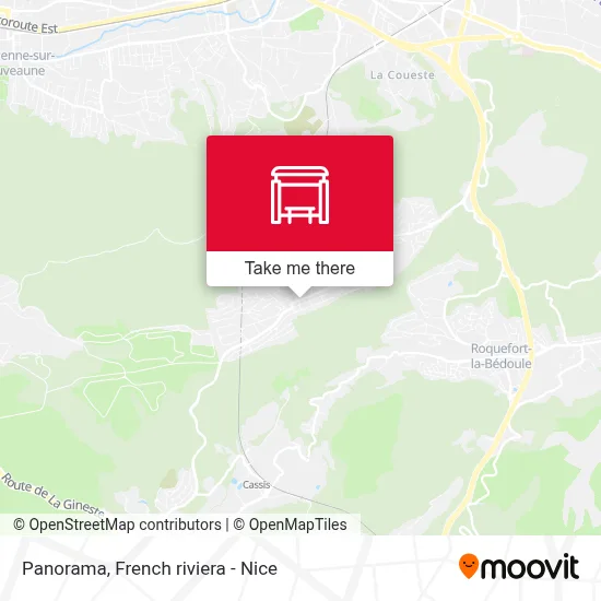 Panorama map
