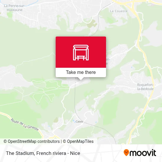 Le Stade map