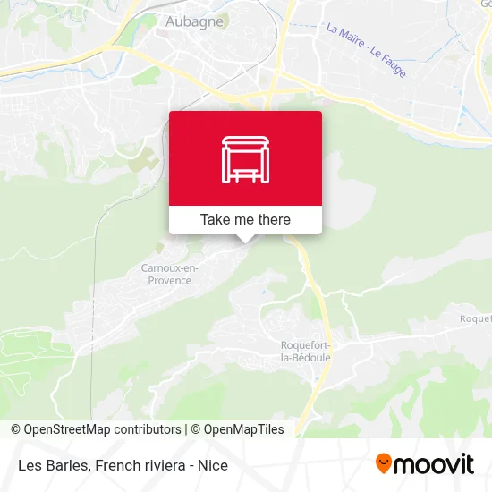 Les Barles map