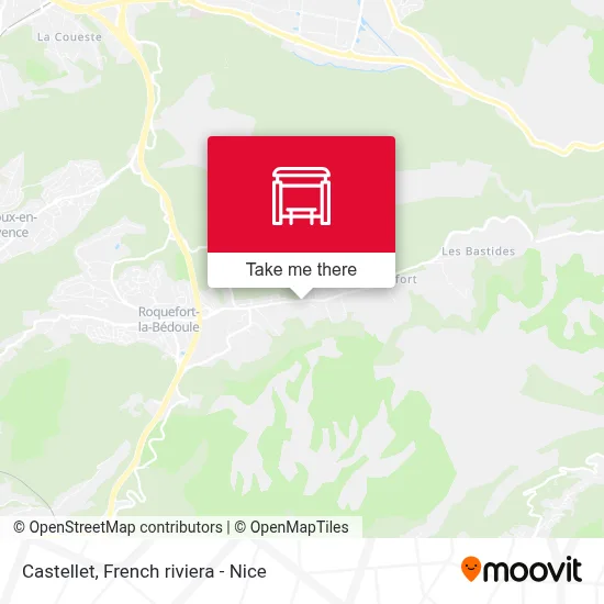 Castellet map