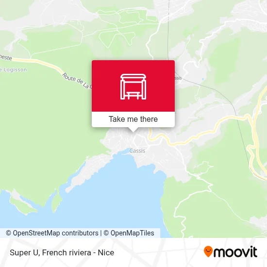 Super U map