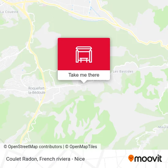 Mapa Coulet Radon