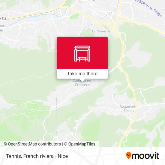 Tennis map