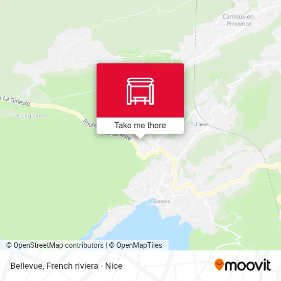 Bellevue map