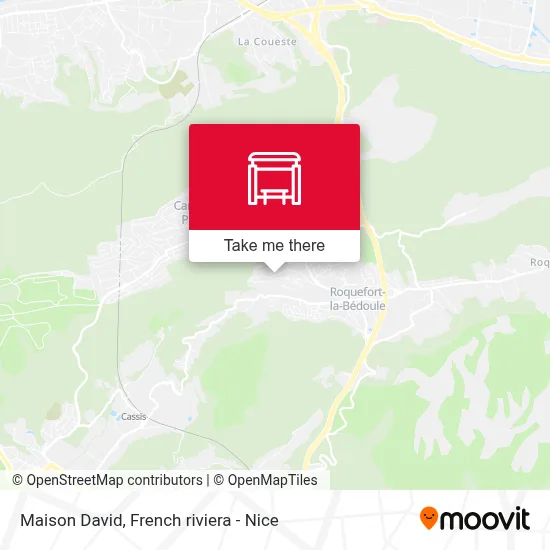 Mapa Maison David
