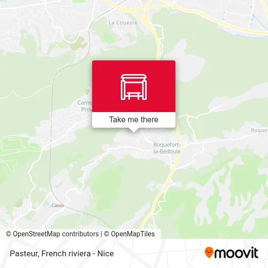 Mapa Pasteur