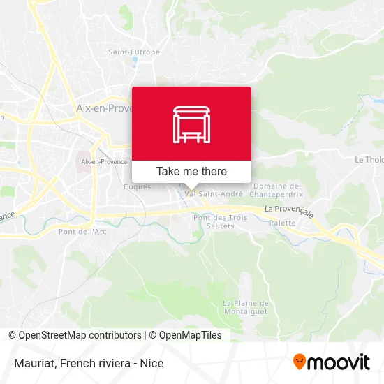 Mauriat map