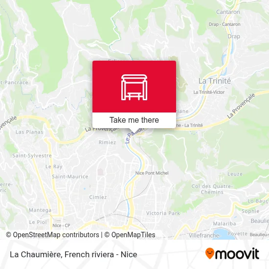La Chaumière map