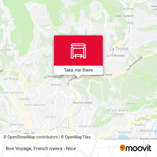 Bon Voyage map