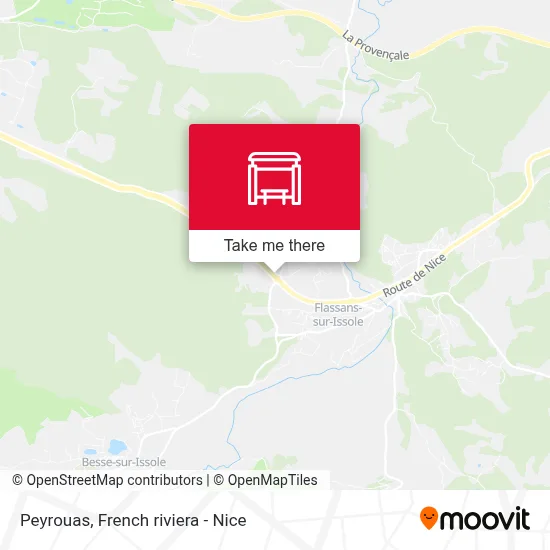 Peyrouas map