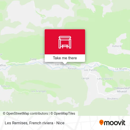 Mapa Les Remises