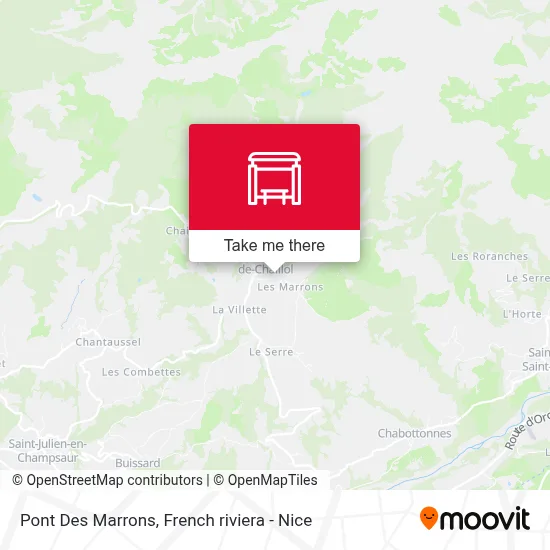 Pont Des Marrons map