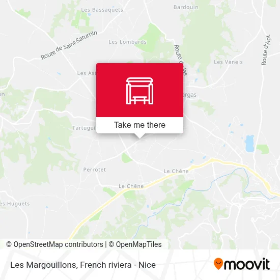 Les Margouillons map