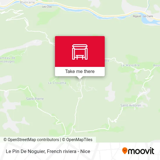 Le Pin De Noguier map