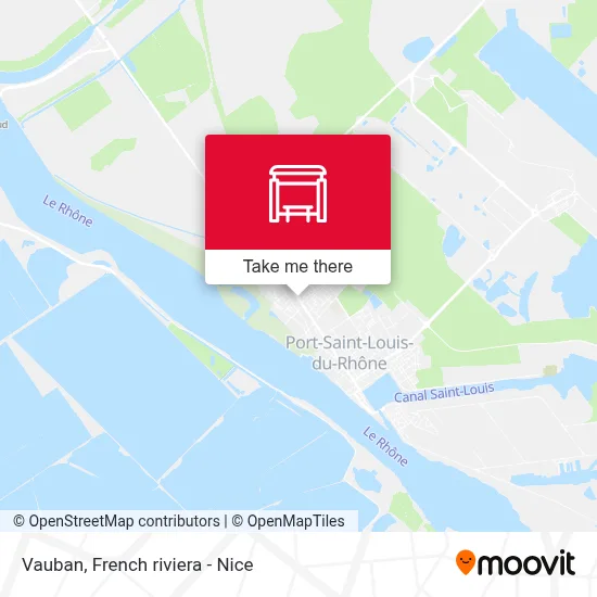 Mapa Vauban
