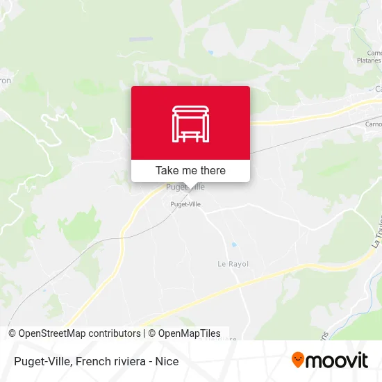 Puget-Ville map
