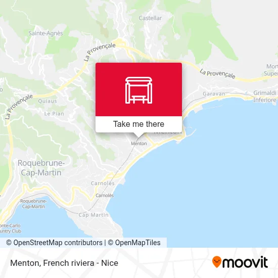 Menton map