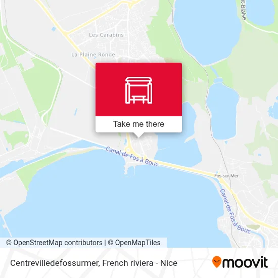 Centrevilledefossurmer map