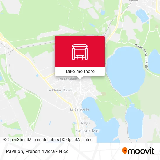 Mapa Pavillon