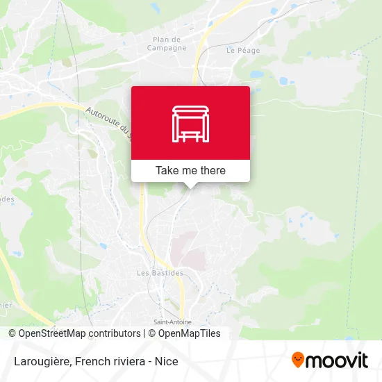 Larougière map