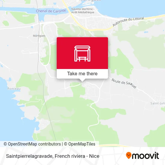 Saintpierrelagravade map