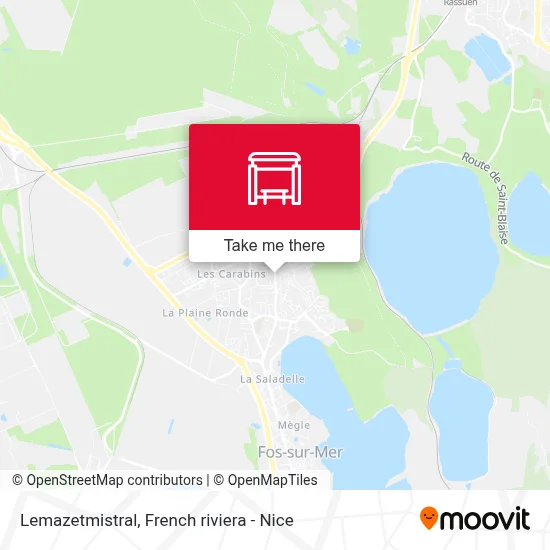 Lemazetmistral map