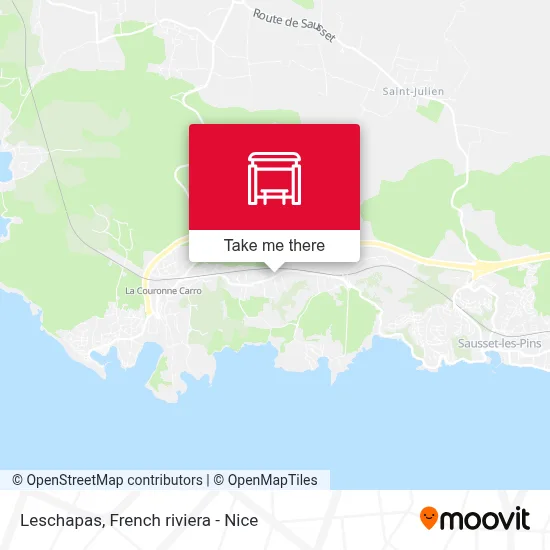 Leschapas map