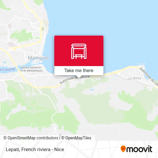 Mapa Lepati