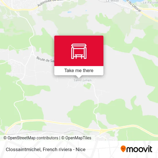Clossaintmichel map