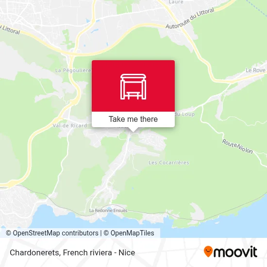Chardonerets map
