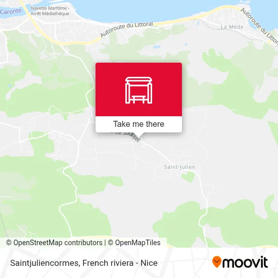 Saintjuliencormes map