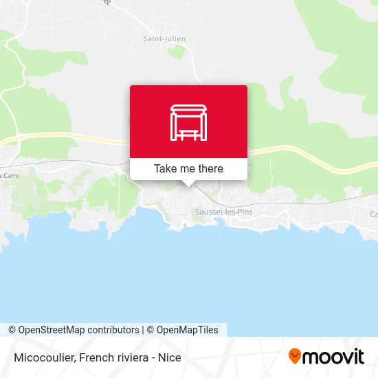Micocoulier map