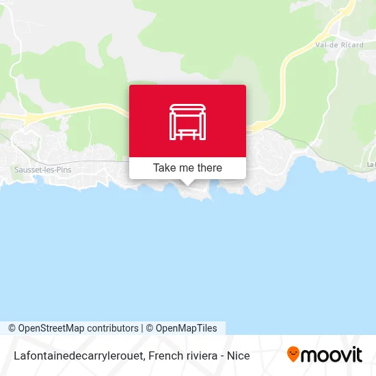 Lafontainedecarrylerouet map