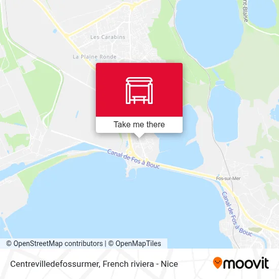 Centrevilledefossurmer map