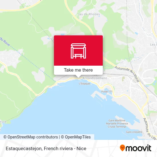 Estaquecastejon map