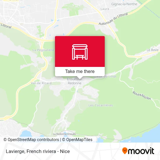 Mapa Lavierge