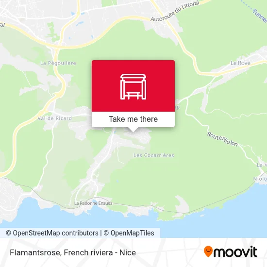 Flamantsrose map