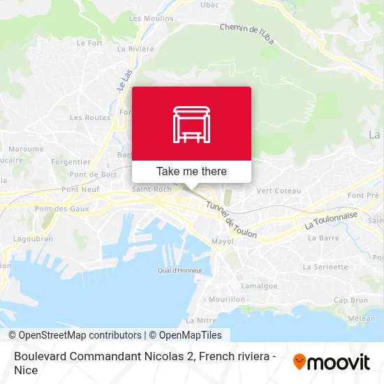 Boulevard Commandant Nicolas 2 map