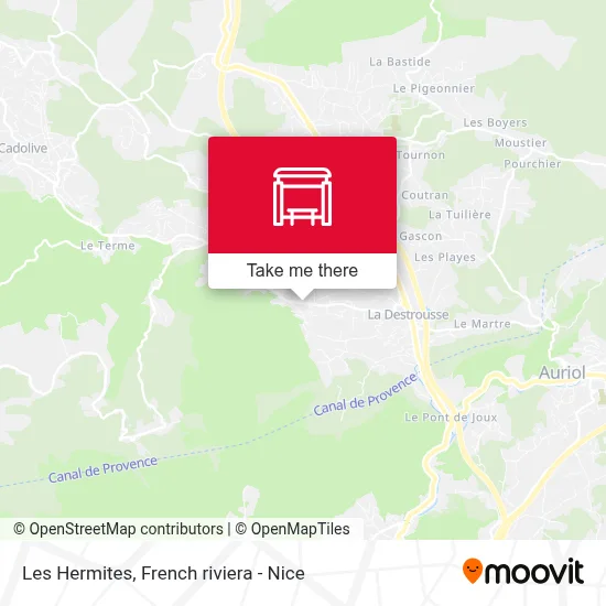 Les Hermites map