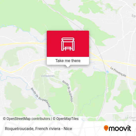 Roquetroucade map